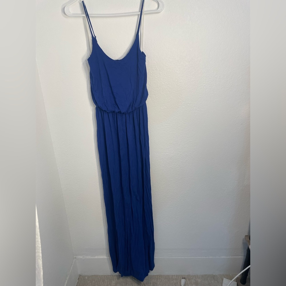 Lush Cobalt Blue Maxi Dress, size S